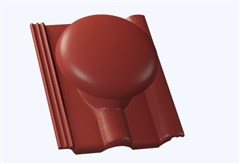 KMB BETA Elegant Taška betonová odvětrávací komplet Beta o 110 mm višňová